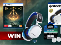 Win SteelSeries Arctis 7P+ PS5 Headset, Elden Ring On PS5 & KontrolFreek PS5 Packs