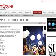 Win Stereosonic Tickets