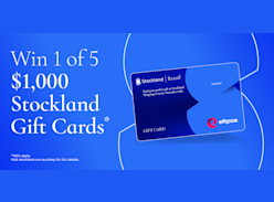 Win 1 of 5 $1K Stockland Gift Cards