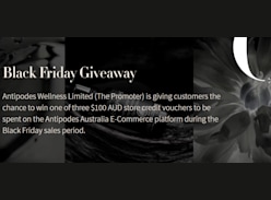 Win 1 of 3 $100 Store Credit Vouchers
