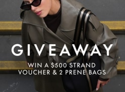 Win a $500 Strand (Bags & Luggage) Voucher + 2 Prene Bags - Strand