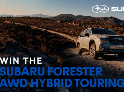 Win the Subaru Foreser AWD Hybrid Touring Car - Sunrise