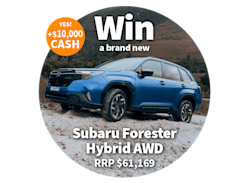 Win a Subaru Forester Hybrid Tourin