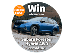 Win a Subaru Forester Hybrid Tourin