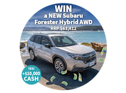 Win a Subaru Forester Hybrid AWD & $10K Cash