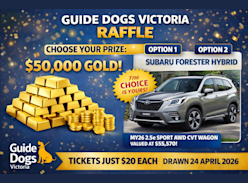 Win a Subaru Forester or $50K in Gold Bullion