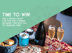 Win a Sultan's Feast for You & 3 Friends