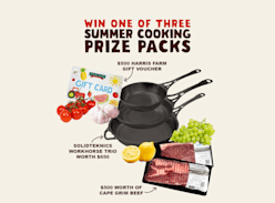 Win 1 of 3 Summer Cooking Prize Packs - Harris Farm Markets