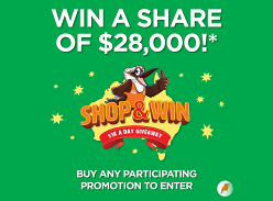 Win a Share of $28K