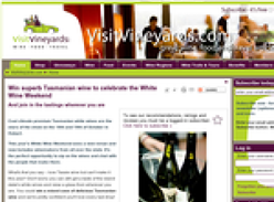 Win superb Tasmanian wine to celebrate the White Wine Weekend
