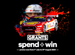 Win Supercar Ticket + Hot Lap