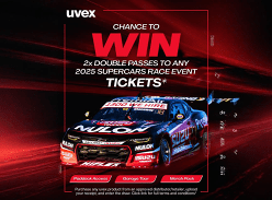 Win Supercars Tickets with Uvex