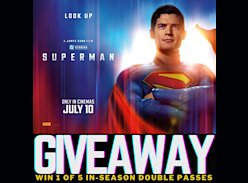 Win 1 of 5 Superman Double Passes