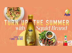 Win a Supermarket Grocery Gift Card & a Squid Brand Fish Sauce