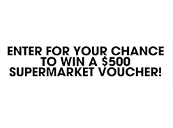Win 1 of 6 $500 Supermarket Vouchers