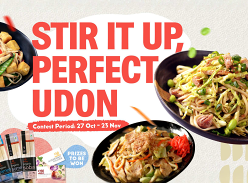 Win Supermarket Vouchers & Noodle Products