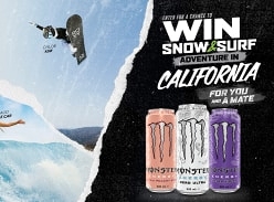 Win a Surf & Snow Adventure in California