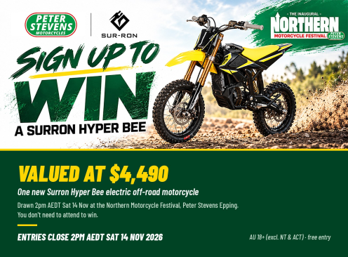 Win a Surron Hyper Bee - Peter Stevens Motorcycles