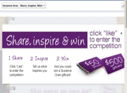 Win Suzanne Grae Giftcards