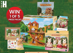 Win 1 of 5 Sylvanian Families Prize Packs