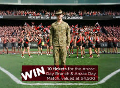 Win a Table for Ten at the 2026 Anzac Day AFL Match - Military Shop