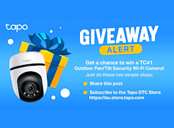 Win a Tapo TC41 Outdoor Camera