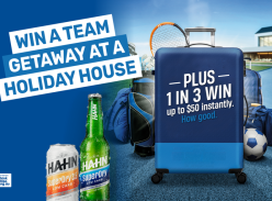 Win a Team Getaway at a Hahn Holiday House - Bottlemart