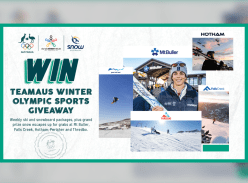 Win Teamaus Winter Ski & Snowboard Packages - Australian Olympic Committee