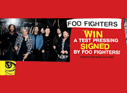 Win a Test Pressing Signed by Foo Fighters - JB Hi-Fi