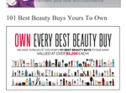 Win the 101 Best Beauty Buys for 2015 