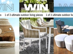 Win The 7 Piece Milou Dining Setting, Bolero Lounge Chair or The Shenzhou Daybed