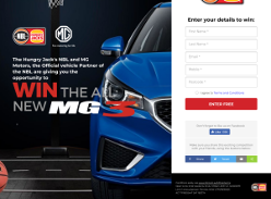 Win the All New MG 3