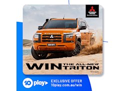 Win the All-New Mitsubishi Triton Ute