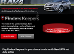 Win the All New RAV4 + 15 Daily Prizes