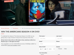 Win The Americans Season 4 on DVD