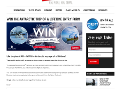 Win the Antarctic voyage of a lifetime for 2