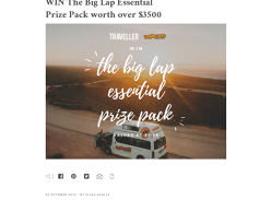 Win The Big Lap Essential Prize Pack