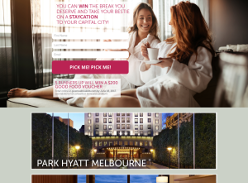 Win the break you deserve & take your bestie on a staycation to your capital city + 1 of 5 $200 'Good Food' gift cards to be won! (VIC, NSW, WA, QLD & ACT Residents ONLY)