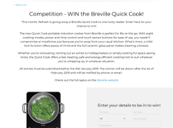 Win the Breville Quick Cook