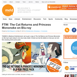 Win The Cat Returns and Princess Mononoke on Blu-ray  - Meld Magazine