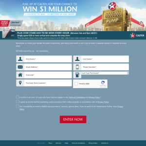 Win the chance at $1 million + MORE!