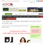 Win the chance to cook up a storm with MKR's Chloe & Kelly at Hotel Jen! - Australian Good Food & Travel Guide