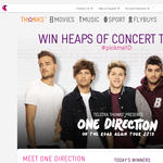 Win the chance to meet One Direction in Miami + daily concert tickets to be won!