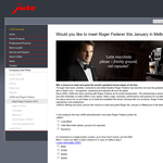 Win the chance to meet Roger Federer in Melbourne!