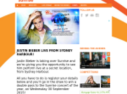 Win the chance to see Justin Bieber perform live from Sydney Harbour!