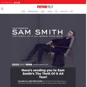 Win the chance to see Sam Smith