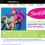 Win the chance to see the Lampre-MERIDA team at the Tour de France!