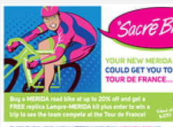 Win the chance to see the Lampre-MERIDA team at the Tour de France!