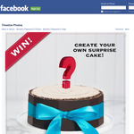 Win the chance to see your Party Surprise Cake in stores across Australia! - Michel's Patisserie