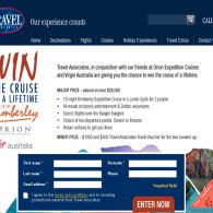 Win the cruise of a lifetime to the Kimberley!